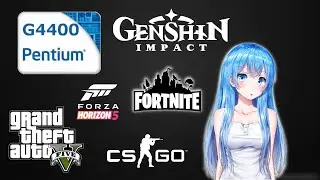 GAMING with a PENTIUM G4400 in 2023!