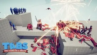 Firework Archers Defend The Castle - Totally Accurate Battle Simulator (TABS)