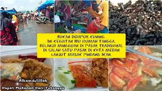 BELANJA MINGGUAN (FOOD PREPARATION) LANJUT MASAK PINDANG IKAN KEMBUNG || VLOG DI PASAR TRADISIONAL