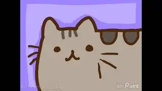 Pusheen animation @ibisPaint (FULL SCREEN) Hope U Enjoy It!!