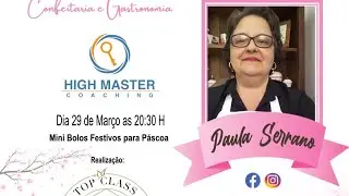 Aula com Paula Serrano -Mini bolos festivos para Páscoa