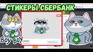 Как получить БЕСПЛАТНЫЕ Стикеры СберКот
