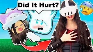 Pretending My Boyfriend HURT Me In Roblox VR! (HAPTIC SUIT PRANK)