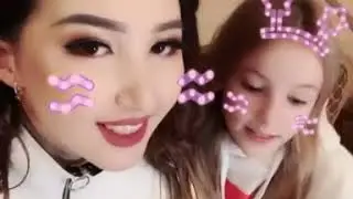 Данэлия Тулешова/Daneliya Tuleshova и Балжан Бидаш - beautyful  girls and singers from Kazakhstan