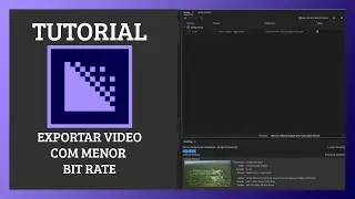 MEDIA ENCODER - Exportar Video Com Menor Bit Rate