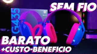 O HEADSET mais Custo Beneficio e SEM FIO da Logitech G435
