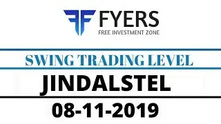Swing Trading Level For JINDALSTEL (08-11-2019)