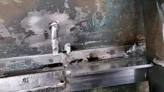Boat Crimea stringer repair power set restoration