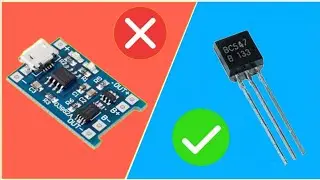 How To Make 3.7v Battery Charger Using BC547 Transistor