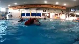 Back Dek Roll - Flatwater kayak freestyle