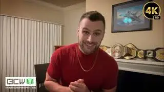 Drew Hood has arrived at GCW .. and his eyes are on something International!