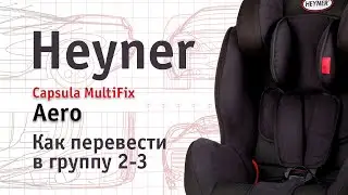 Heyner Capsula MultiFix Aero | how to update to 2-3 group | our instruction