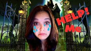 CRYING at a HAUNTED HOUSE!