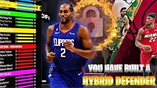 GOATED HYBRID DEFENDER BUILD NBA 2K24 KAWHI LEONARD TYPE BUILD