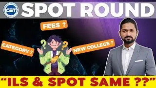 🎯MHTCET SPOT Round Process & Institute-Level Seats - All Questions Answered | GanitAnk Admission