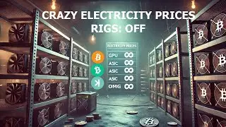 Shutting The Rigs Off - High Electricity Prices - UK Crypto Miner