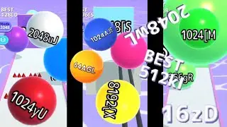 BALL RUN 2048 - INFINITY MODE FULL 512kI [ 512AQI ] NEW BEST NEARLY 3 HOURS!!!