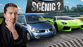 Battre une LAMBORGHINI avec un RENAULT SCÉNIC  : C'est possible ?
