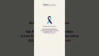 Suicide Prevention Awareness Month