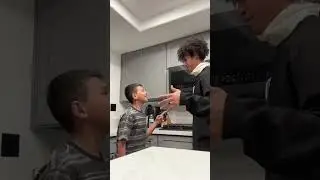 when your brother watches too much tiktok.. 