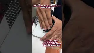 iPhone  X Modify To iPhone 11 Pro White #reels