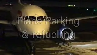 Plane parking and refuelling
