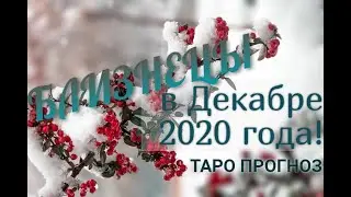 БЛИЗНЕЦЫ! ТАРО ПРОГНОЗ НА ДЕКАБРЬ 2020 ГОДА!