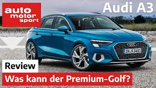 Der neue Audi A3 Sportback (8Y): Was kann der Premium-Golf? - Sitzprobe/Review | auto motor sport