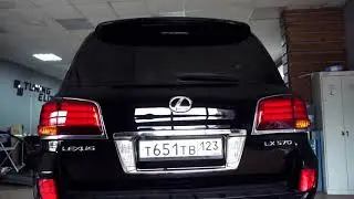 Рестайлинг на LEXUS LX 570 2008 в 2020