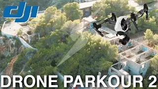 DRONE PARKOUR 2 - Cala D'en Serra Ibiza - 4K