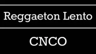 Instrumental - Reggaeton Lento - CNCO (Original)