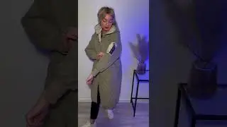 Оливковое пальто на весну