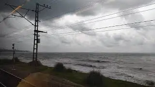 26.03.2024. Россия. Краснодарский край. Виды на Чёрное море между Сочи и Дагомысом. Часть 2