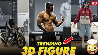 Treading Instagram Viral 3D Ai photo Editing | Google Gemini AI | TRENDING Photo |