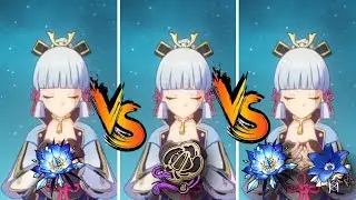 Comparison of artifacts from Ayaka!! F2P artifact set for Ayaka?  [ Genshin Impact ]
