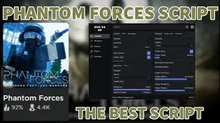 (WORKING) PHANTOM FORCES OP ROBLOX SCRIPT / AIMBOT / ESP / AUTO AND MORE! *PASTEBIN 2023*