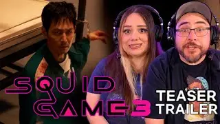 Squid Game SEASON 3 Official Teaser Trailer REACTION | Netflix
