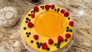 No Bake Mango Coconut Cheesecake recipe | Recipe in the description