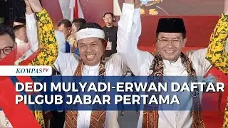 Resmi Maju Pilgub, Ini Kata Dedi Mulyadi Usai Daftar ke KPU Jawa Barat Bersama Erwan Setiawan.