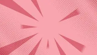 4K | Comic Intro Background | Pink Fast Rays | For free Editing
