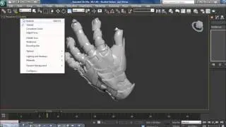 3DS Max Hand Rig setup