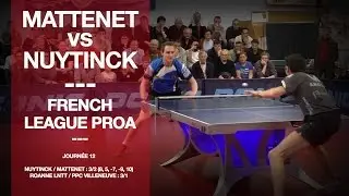 Adrien MATTENET vs Cédric NUYTINCK (French League 2017)