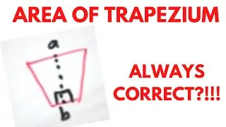 How to Find the Area of a Trapezium - Area of a Trapezium Made Easy