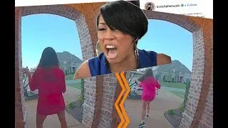 K.Michelle Yells At Girl She Caught Twerking On Her Porch!!