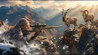 Trophy hunting in Uzbekistan. Bukhara Markhor and Bukhara Urial.