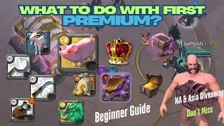 Albion Online| What to do with your First Premium