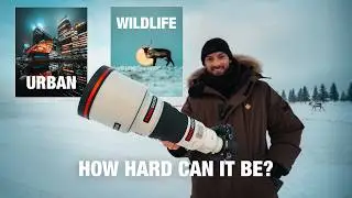 Urban Photographer ATTEMPTS Wildlife Photography for 48 Hours! (Sony A1 II)