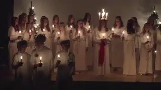 Luciatåg Tångaskolan 11 december 2015