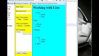 Html Frames and other html tricks - working with frames & frameset attributes