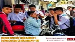 DỤ HỌC SINH HÚT Thuốc lá điện tử + Dụ thêm bạn tặng Cả điếu thuốc + 50k  #NguyHiem #BaoDong #NganCam